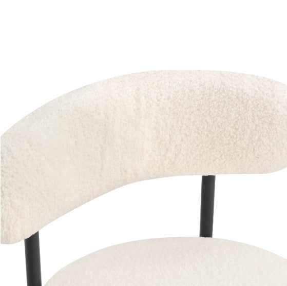 Comfortable Sedentary Bedroom Make-up Chair With Backrest