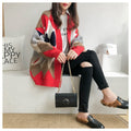 Loose Korean Style Knitted Cardigan Sweater Coat