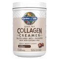 Garden of Life Grass Fed Collagen Creamer Powder - Chocolate 12 Servings Collagen Powder for Coffee Energy Beauty Joints Collagen Peptides Powder Coconut MCTs Keto Collagen Protein Supplements
