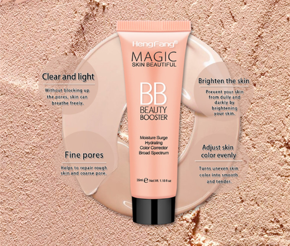 Brightening BB Cream and Foundation with Sunscreen