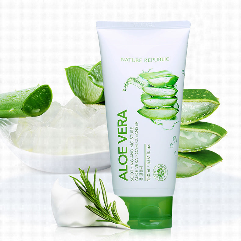 Aloe Vera Gel Cleanser with Moisturizing Properties
