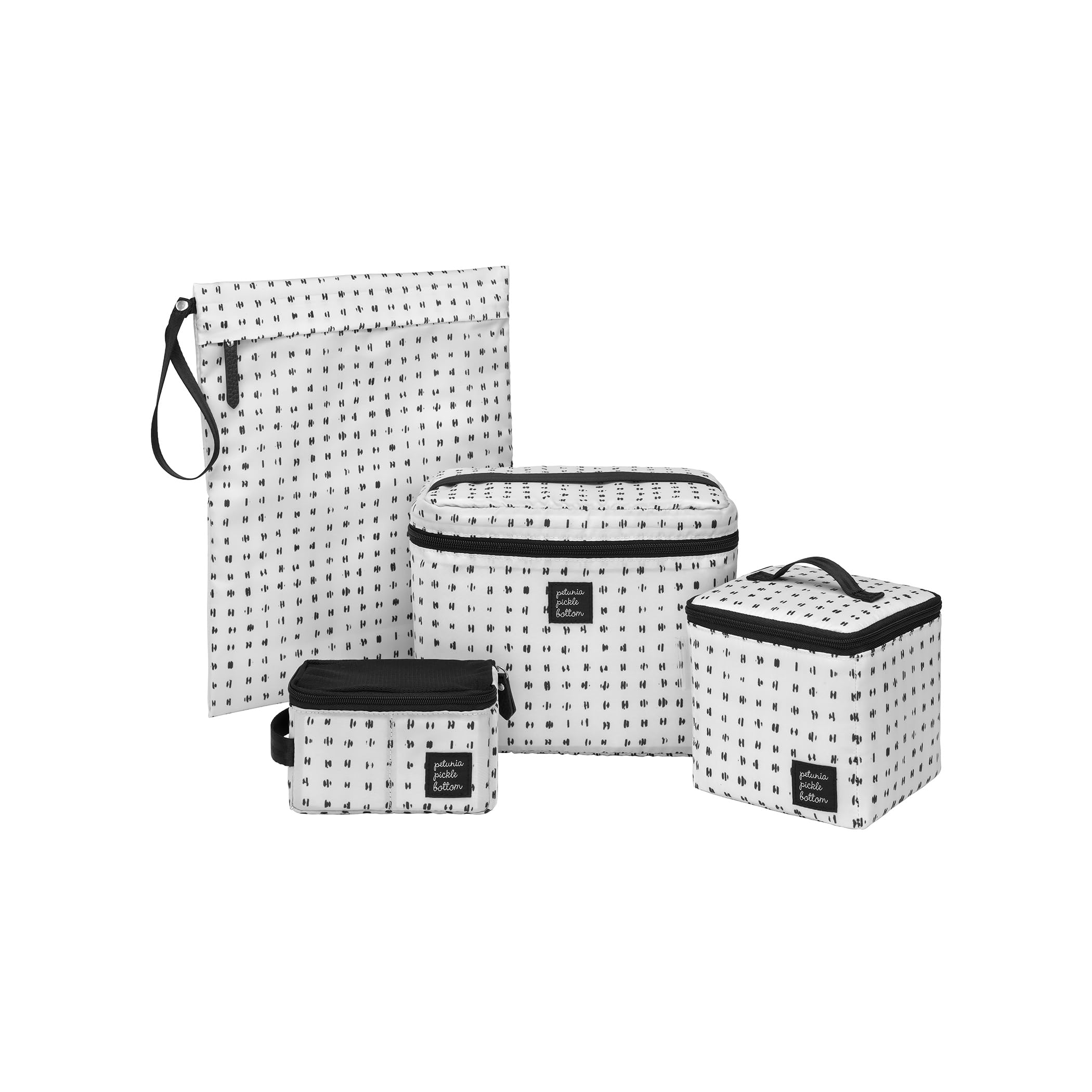 Petunia Pickle Bottom Prompt Pump Kit | Breast Pump Bag with Cooler | Perfect for Storage of Breast Pump Parts and 4 Bottles | Breast Pump Accessories Bag | Breast Pump Kit | Quill